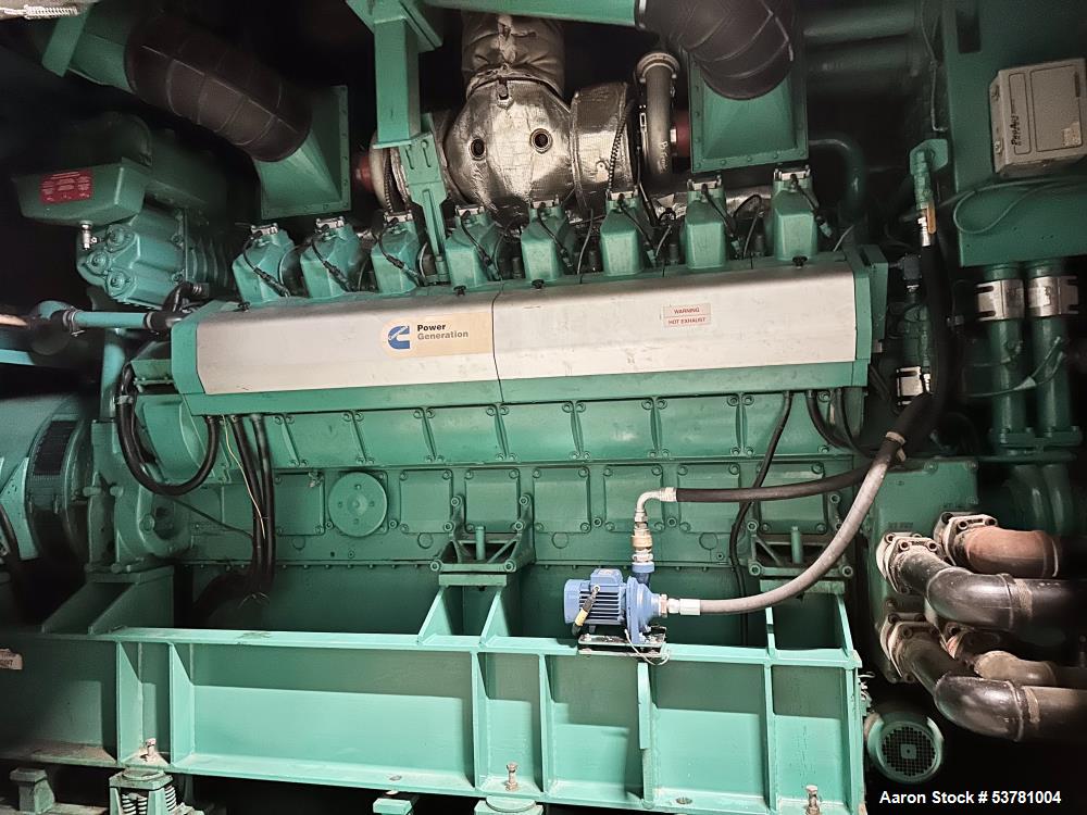 Buy Used Cummins 1100CGMA Generator – 480V, 3PH, 1654 Amps, Full Heat Recovery